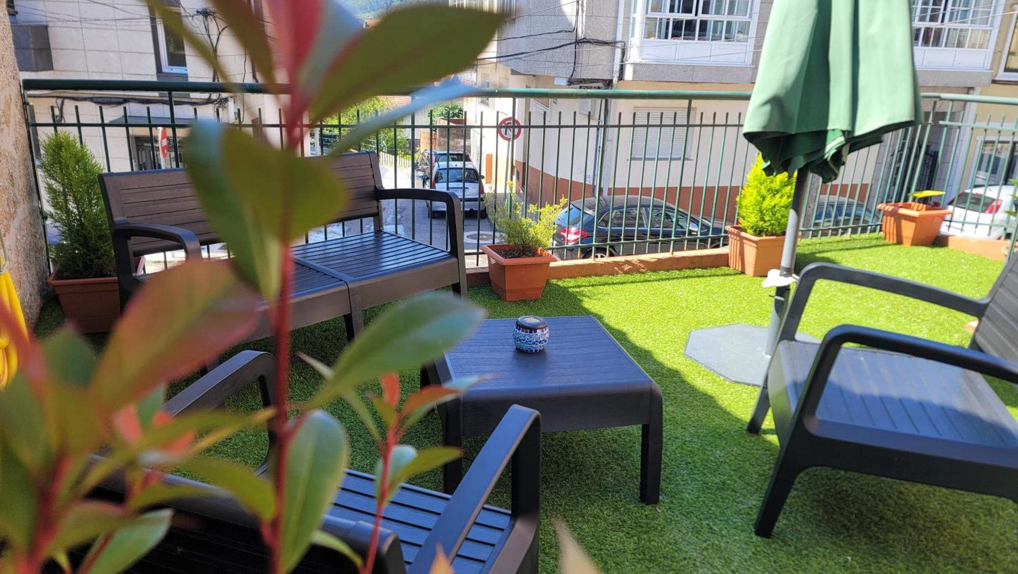 Casa Africa Y Ramona Apartment Redondela Bagian luar foto