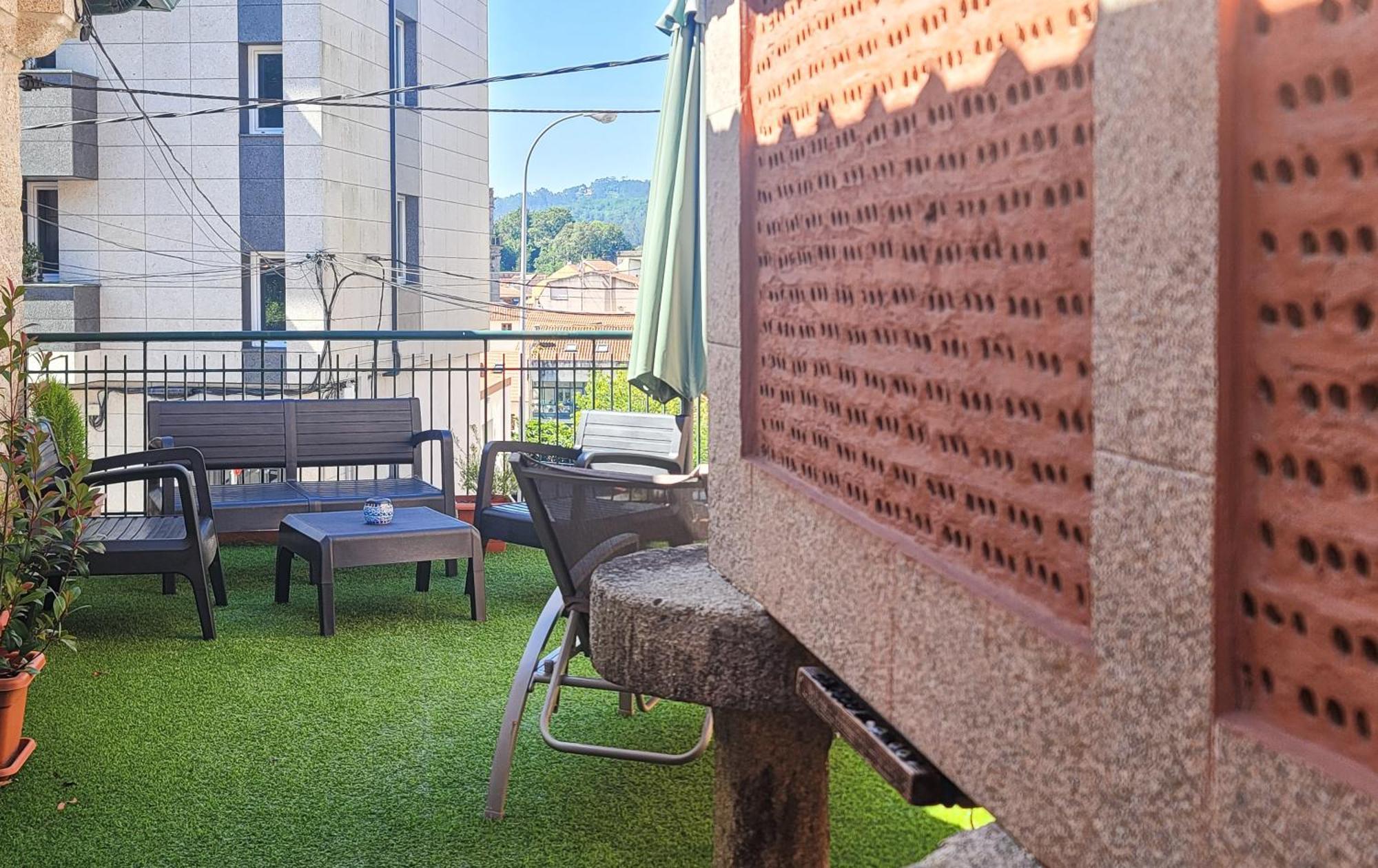 Casa Africa Y Ramona Apartment Redondela Bagian luar foto